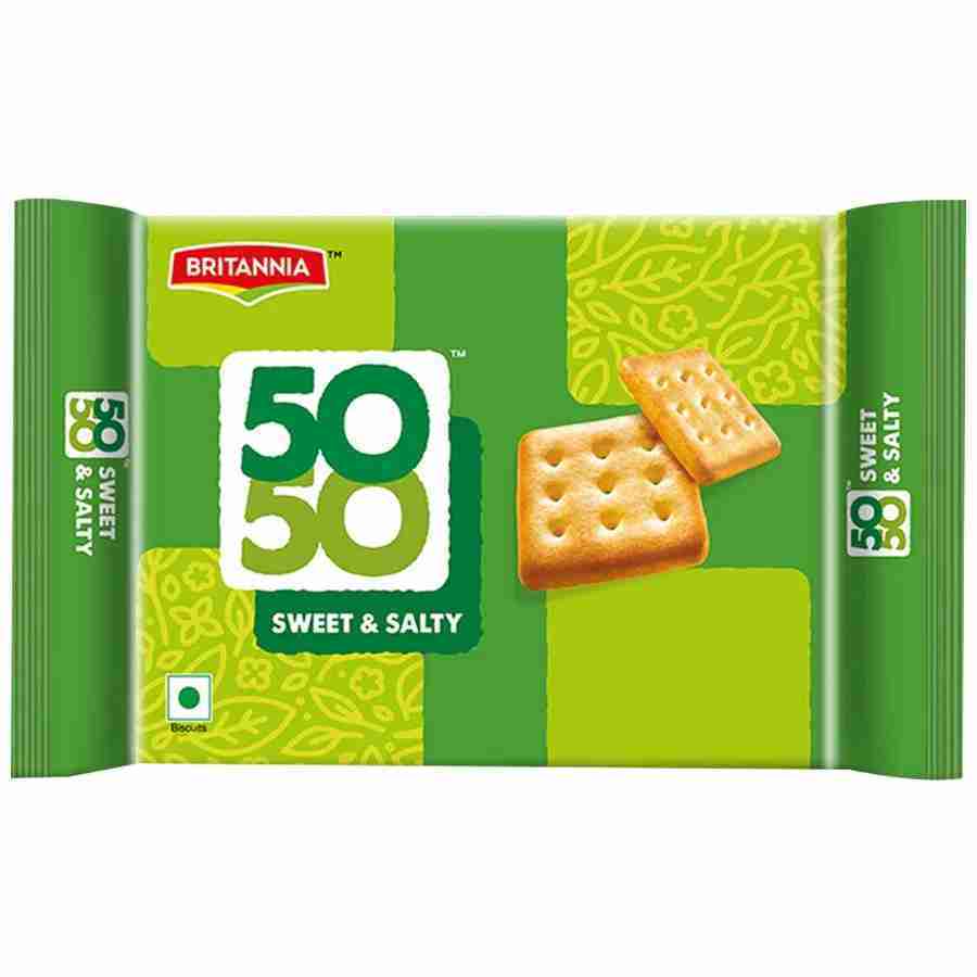 Britannia 50-50 Sweet & Salty Biscuits 188 g