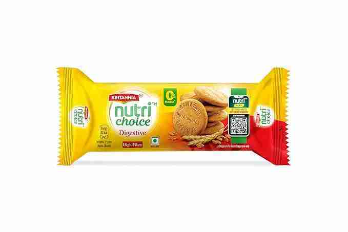Britannia NutriChoice Digestive High Fibre Biscuits, 200g