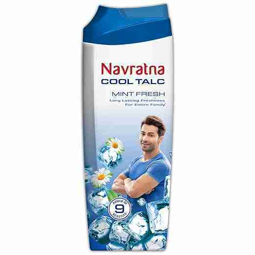 Navaratna Mint Fresh Talc, 100gm