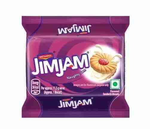 Britannia Jimjam Biscuits 150g - HUMARABAZAR