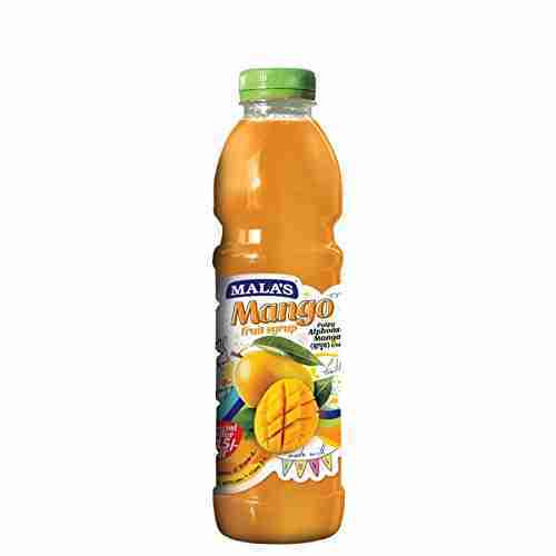 Mala's Alphonso Mango Syrup, 750 Ml (Pack Of 1), Liquid