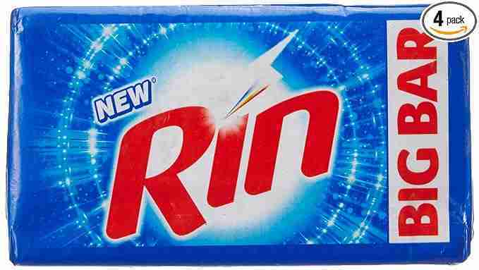 Rin Detergent Bar - 4 x 250g Pack