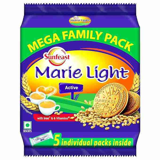Sunfeast Marie Light Active Bag, Whole, Marie Light - 1 Kg
