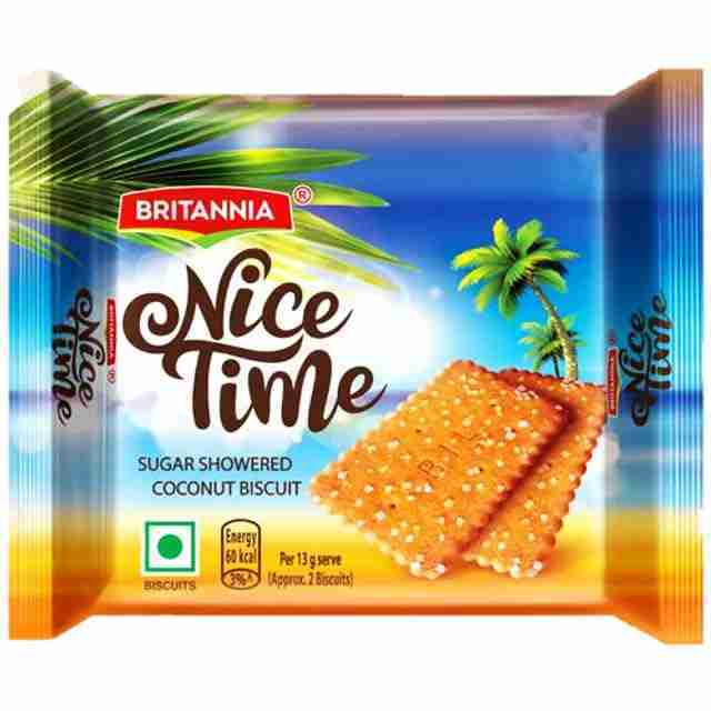 Britannia Nice Time Biscuits 59.4g Unique