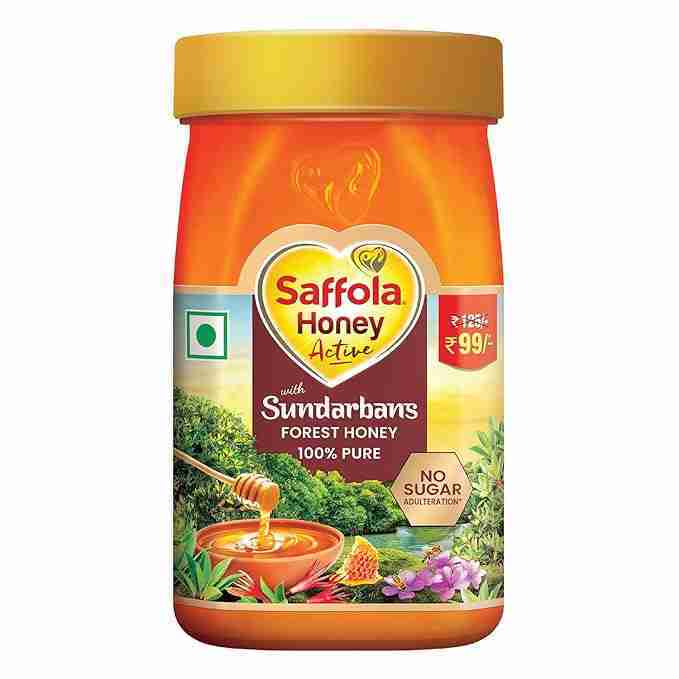 Saffola Honey, 100% Pure NMR tested Honey, 250g