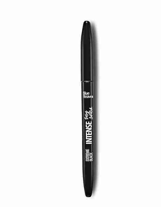 Blue Heaven Intense Eyeliner Pencil Easy Sketch, Black, 1Ml Matte Finish