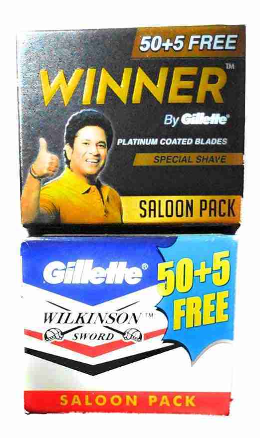 Gillette Winner 50+5 Saloon pack