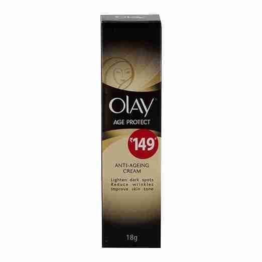Olay Age Protect Cream - Anti Ageing, 18g Tube
