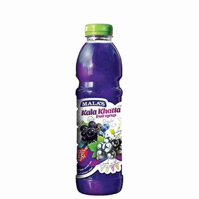 Mala's Kala Khatta Syrup, 750 Millilitre, Liquid